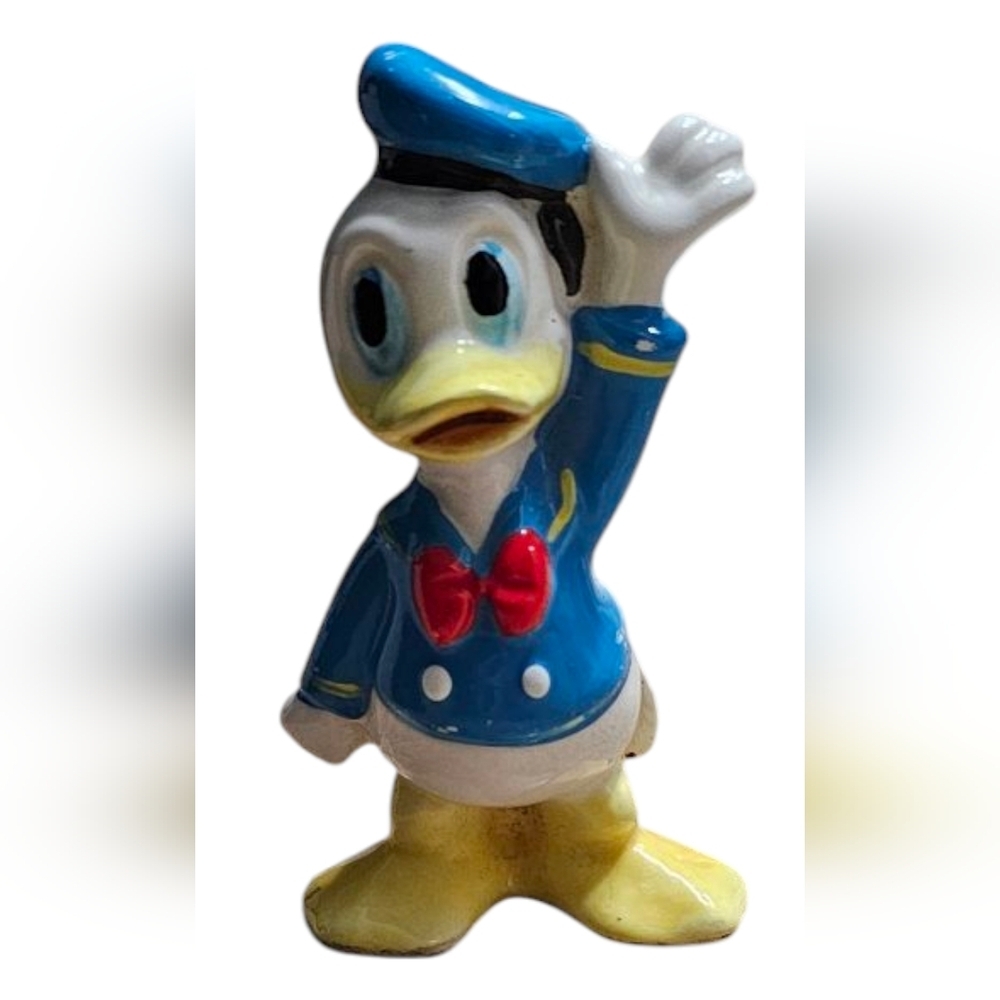 Vintage Disney-Donald Duck 3" Tall Figurine & 6 Vintage Mickey Mou 'Domi… - Picture 3 of 8
